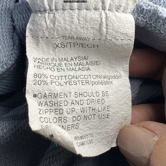 Under Armour women's Icon Fleece Oversized 1/2 Zip Crop Sweatshirt Size XS - Picture 6 of 7